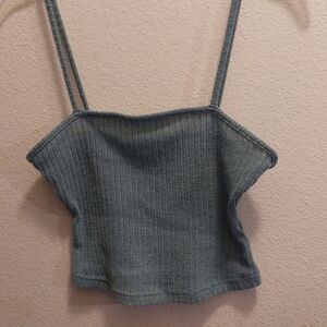 Women's Ribbed Knit Top - Blue